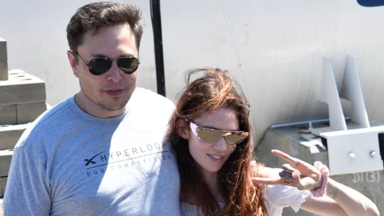 Grimes Calls ‘Love Of My Life’ Elon Musk ‘Unrecognizable’ After Not Seeing One of Their Kids For Months Amid Custody Battle Elon Musk and Grimes at SpaceX's third Hyperloop Pod Competition 2018
