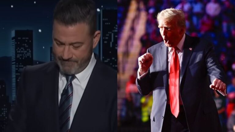 Jimmy Kimmel Goes On A Tearful Tirade After ‘Old’ and ‘Evil’ Trump Wins Elections: ‘A Terrible Night’ Jimmy-Kimmel. Donald-Trump-