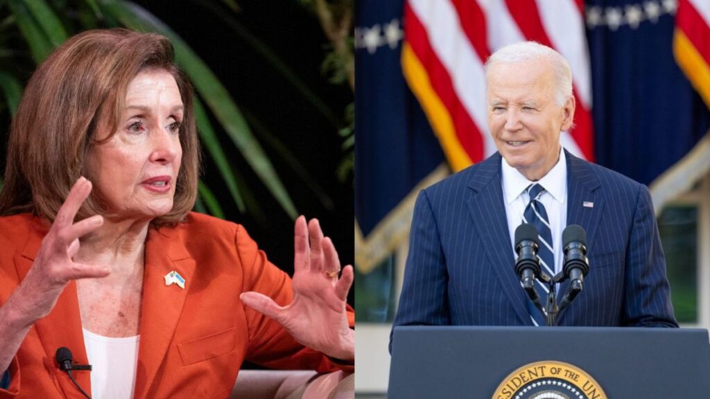 Nancy Pelosi Blames Joe Biden For Kamala Harris’ Loss After Fans Dub Him A ‘Con’: ‘It Would Have Been Different’ Nancy Pelosi and Joe Biden