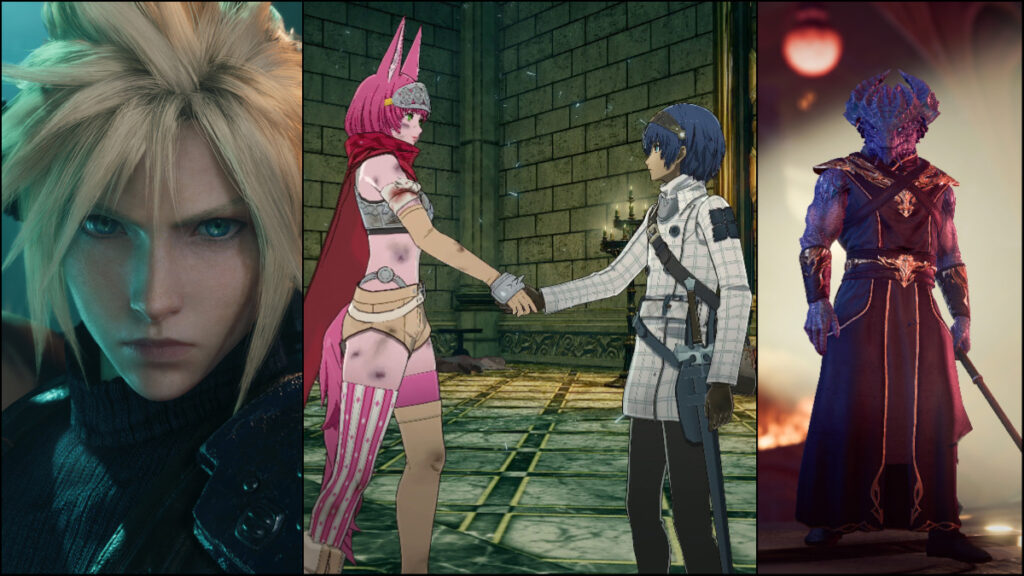 Here’s How To Save Big on PS5 Games & Accessories This Holiday A collage of characters from Final Fantasy VII Rebirth, Metaphor: ReFantazio, and Baldur's Gate 3, three of the best games you can get for PS5