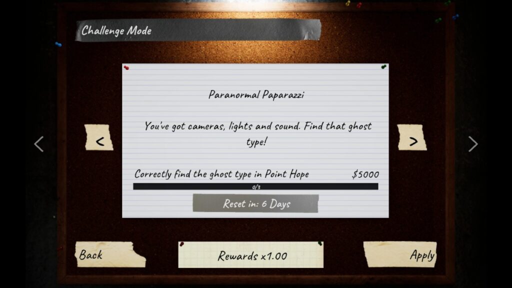 Phasmophobia Paranormal Paparazzi Challenge Mode