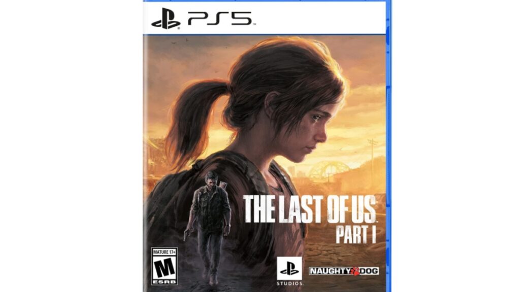 The case for The Last of Us Part 1 on PS5