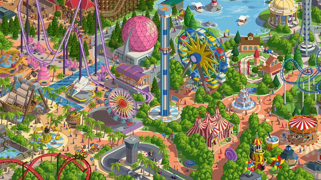 Rollercoaster Tycoon Adventures