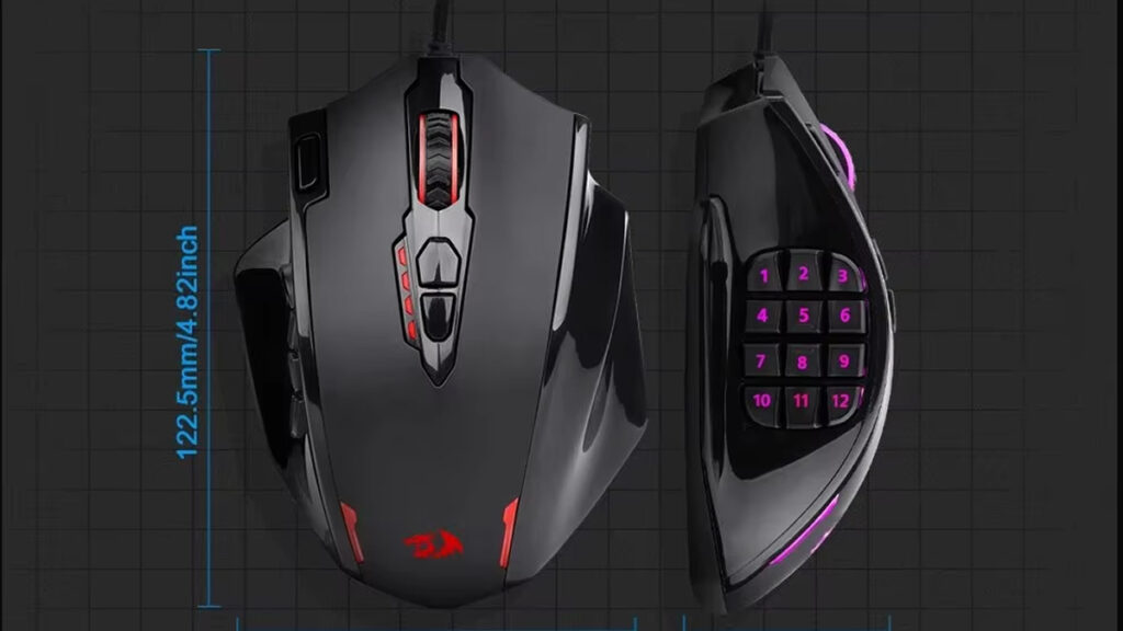 Redragon - M908 Impact RGB Wired Gaming Mouse