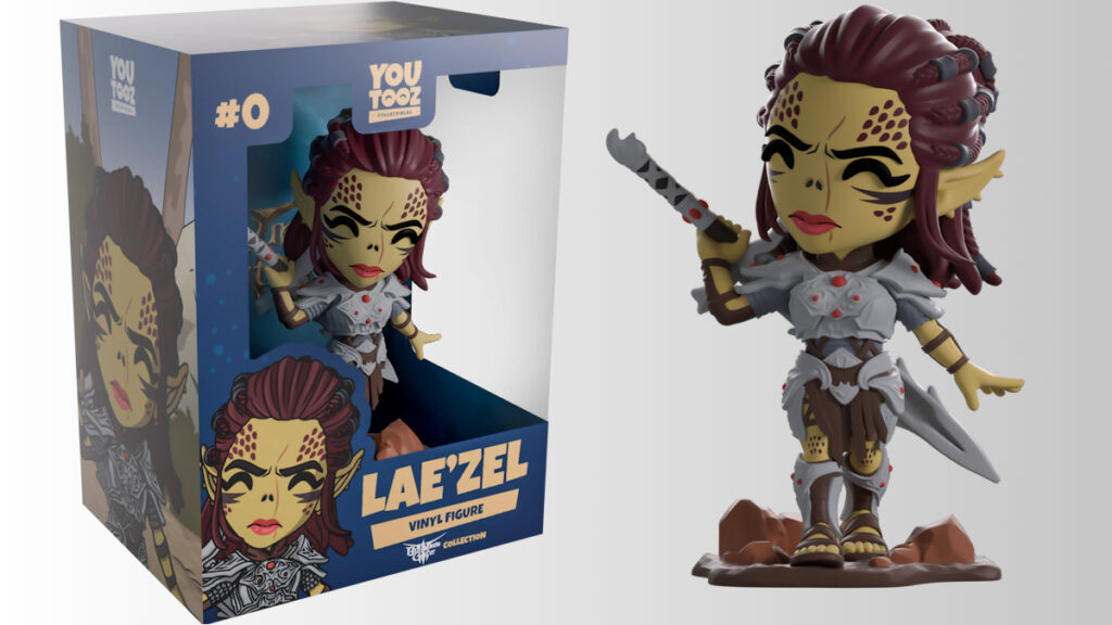 laezel baldurs gate 3 youtooz vinyl figure collectible