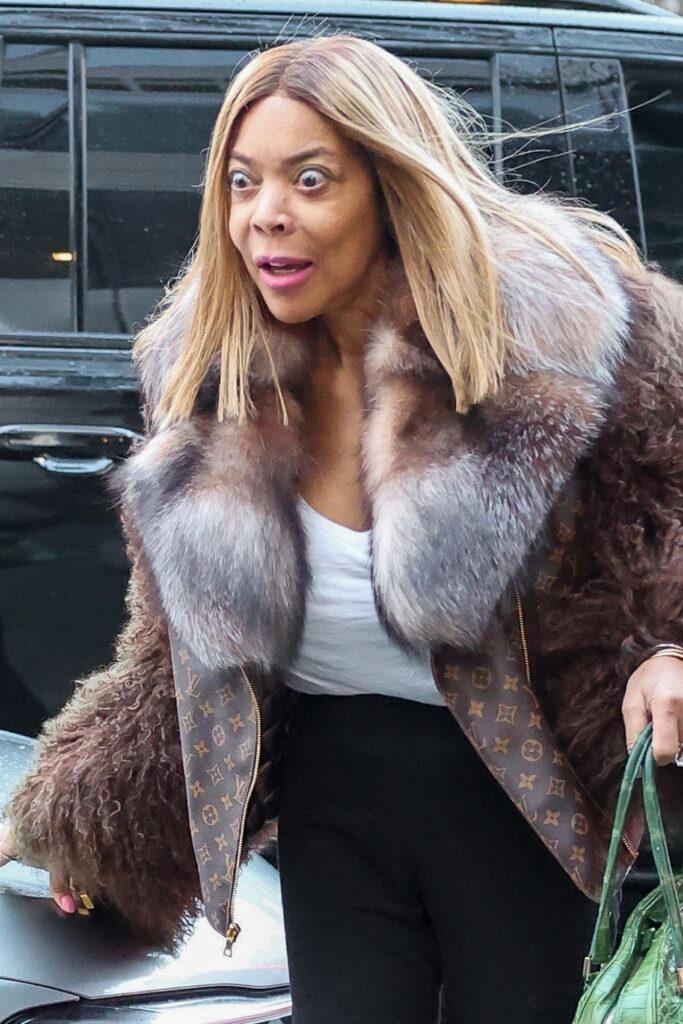 *EXCLUSIVE* **WEB MUST CALL FOR PRICING** Wendy Williamsโ appears to struggle to walk as she clings to her bodyguard in NY! **WEB EMBARGO UNTIL 8 pm PST on February 22, 2023**