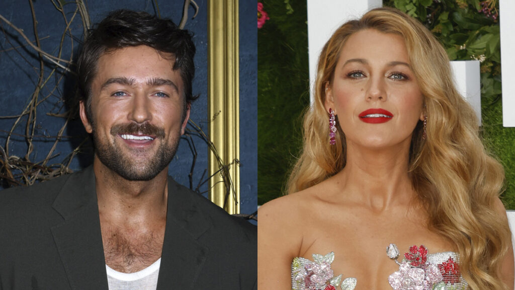 Blake Lively Receives Support From It Ends With Us Co-Star Amid Her Battle With Justin Baldoni: ‘For the Love of God Read This’ A photo collage of Brandon Sklenar and Blake Lively