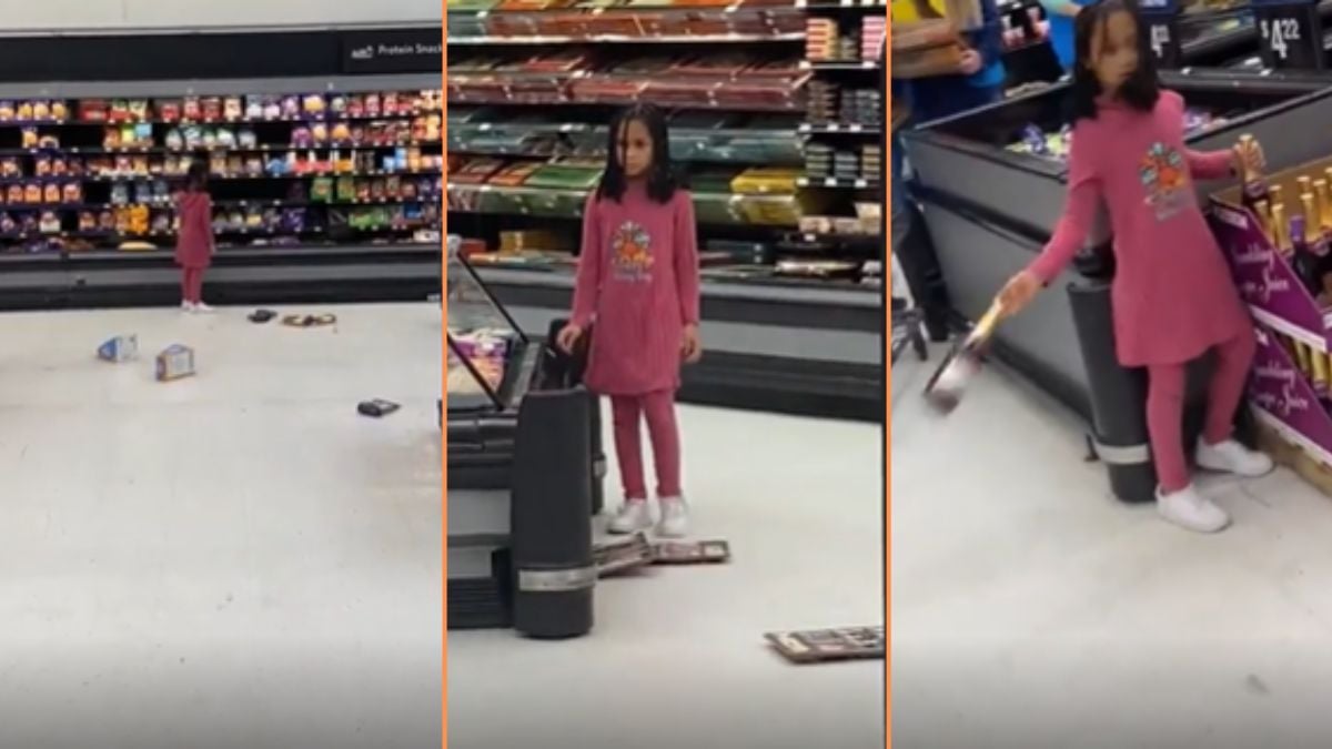Child Throws Tantrum at a Walmart and Knocks Everything Over: ‘What the Hell Is a Consequence?’