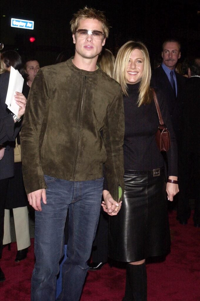 Brad Pitt and Jennifer Aniston