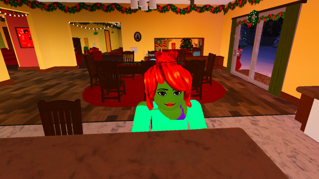 Roblox Neighbors Codes (December 2024) A neighbor shows off their holiday decorations in Roblox Neighbors