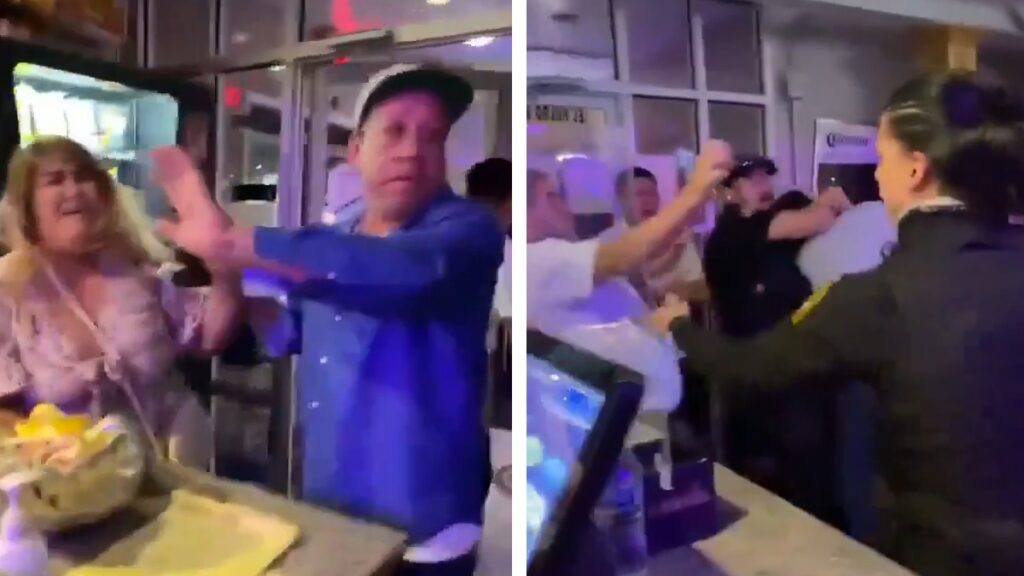 Security Guard Goes Berserk at a Restaurant, ‘Hands Rated E for Everyone’ Security Guard Restaurant Texas
