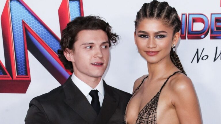 Tom Holland and Zendaya Cop Special Treatment on Holiday Outing With Their Dog Tom Holland and Zendaya at the premiere of "Spiderman: No Way Home."
