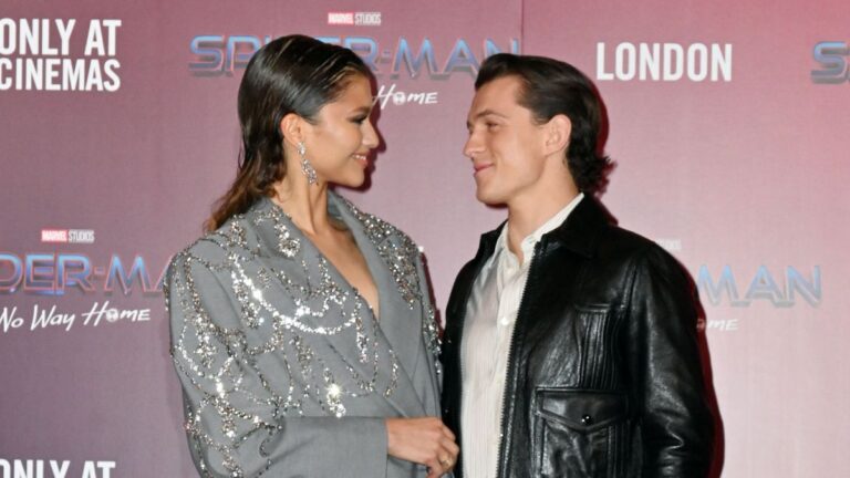 Tom Holland Cheered On by Hollywood Big Bro To Take ‘Settling Down’ With Zendaya Seriously: ‘Sooner Rather Than Later’ Zendaya and Tom Holland attending Spider-Man, No Way Home photocall, at The Old Sessions House, London