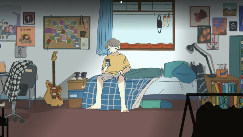 The Legacy of Coffee Talk Creator Mohammad Fahmi Will Live on in Afterlove EP A character sits on their bed in a typical teenage bedroom in Afterlove EP