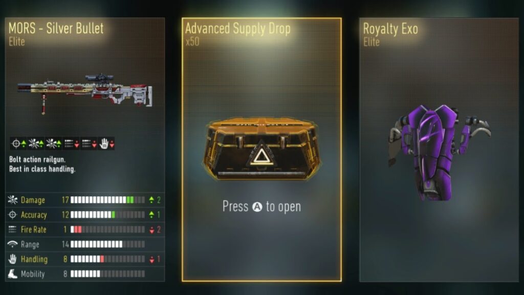 Advanced Warfare Loot boxes