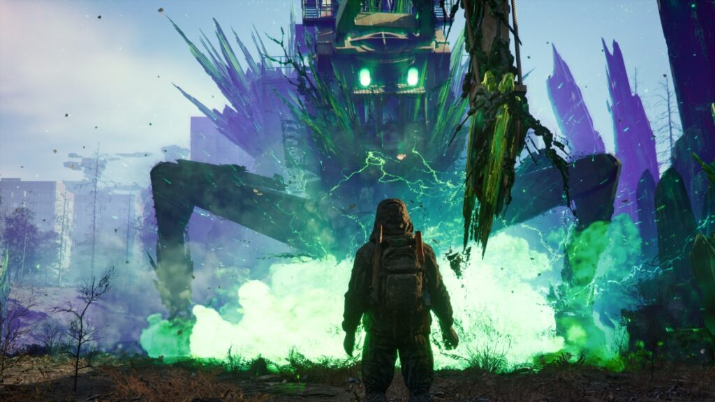 Chernobylite 2 Is ‘Basically Complete,’ but the Devs Need Your Help to Fund the One Thing It’s Missing A large green explosion goes off in front of a giant machine while a character watches in Chernobylite 2: Exclusion Zone