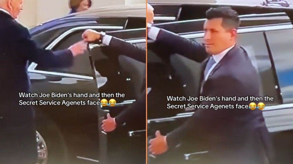 Joe Biden Gets Uncomfortably Handsy with Secret Service Before Leaving The White House: ‘He Was Like Just Get in the Car Joe’
