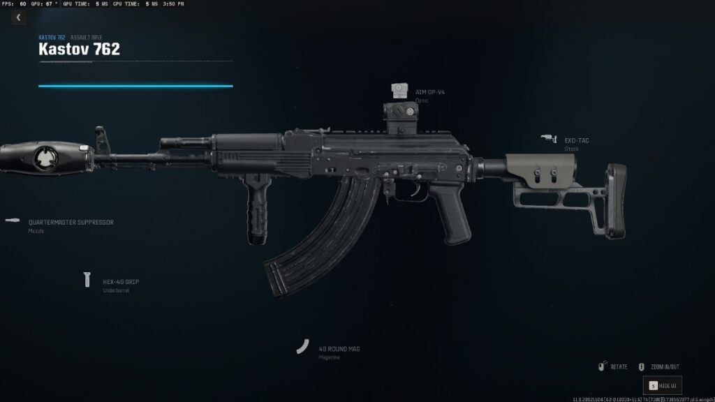 Kastov 762 BO6 Warzone Loadout