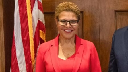 128k Outraged Americans Demand LA Mayor Karen Bass’ Immediate Resignation Amid LA Wildfires: ‘Countless Lives Have Been Lost’ Petition seeks resignation of Los Angeles mayor Karen Bass amid LA wildfires.