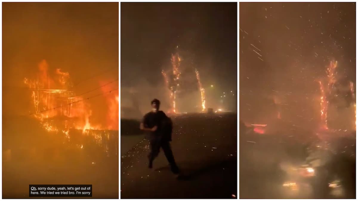 Two LA Residents Flee Their Home as They Narrowly Escape the Palisades Wildfire: ‘It Probably Didn’t Look Like That 15 Mins Before They Decided to Get Out’