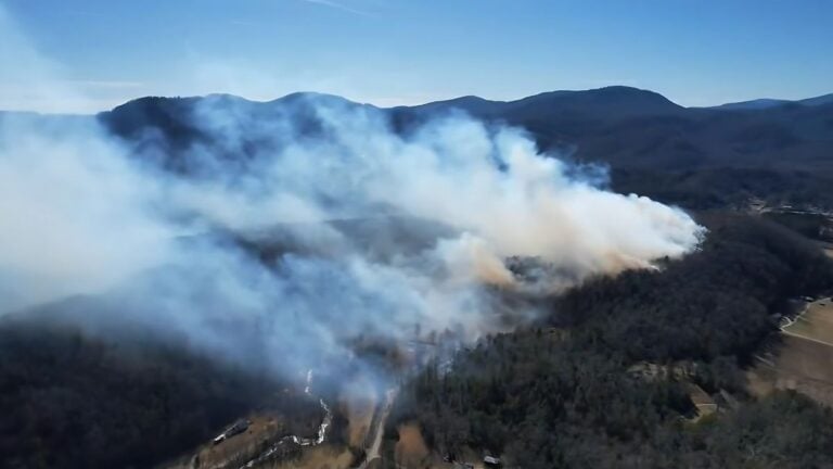 Wildfires Rage in North Carolina After Firefighters Report Strong Winds 'This is NOT Good...'