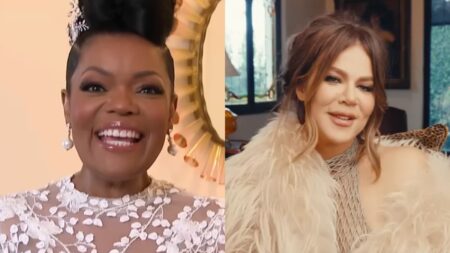Yvette Nicole Brown Seemingly Threatens Khloé Kardashian After She Came for the Mayor of LA: ‘Watch Your Manners and Your Mouth’ Side by side of YVB and Khloé Kardashian.