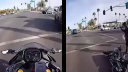 Arizona Man Crash Biker