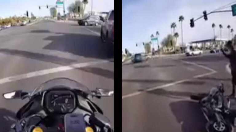 Arizona Man Crash Biker