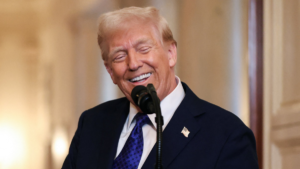 Donald Trump Smiling with Teeth