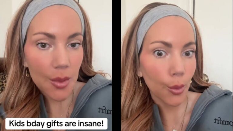 Florida Woman Shows How Difficult It Is To Gift to Children Today: ‘My Kids Suddenly Have Fevers That Day’ Florida Woman kid gift