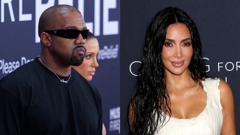 Kim Kardashian Addresses ‘The Hardest Part’ of Her Marriage to Kanye West Amid His Rumored Separation: ‘You Can’t Live With the New Person’ A photo collage of Kanye West with Bianca Censori and Kim Kardashian