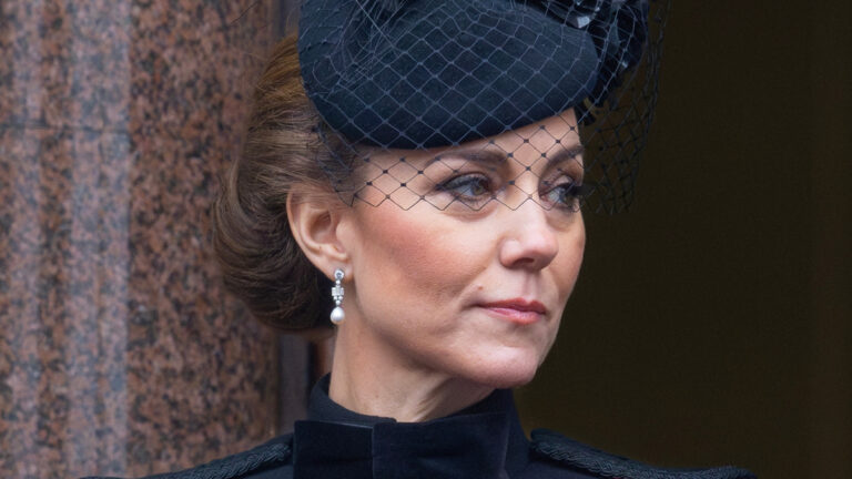 The Truth Behind Kate Middleton’s Symbolic Brooch From Scotland Trip Kate Middleton attends the national service of remembrance.