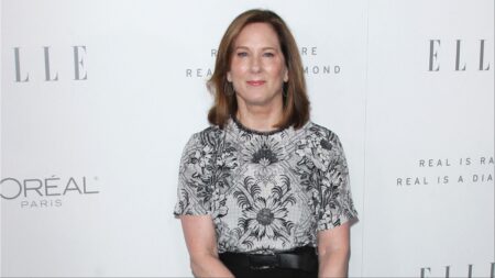 Kathleen Kennedy at the Elle Women in Hollywood Awards in Los Angeles