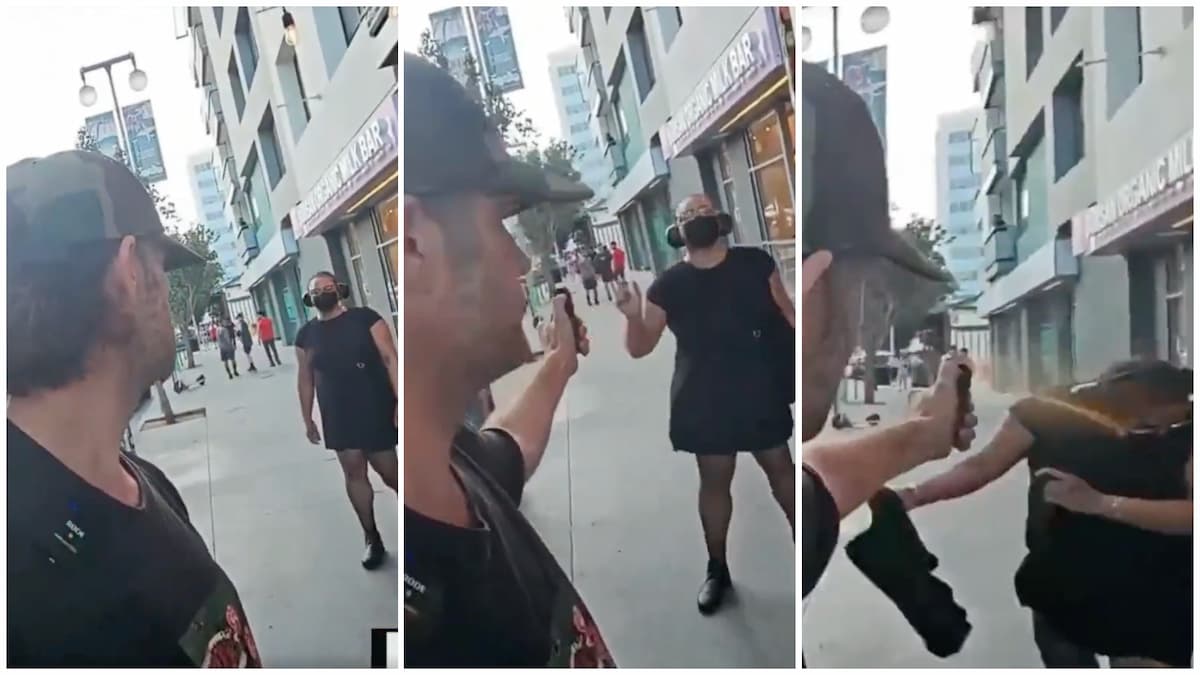 LA YouTuber Gets Into Physical Altercation Live on Stream For Saying He Loves Trump, But the Internet Is Divided: ‘He’s Laughing When He’s Spraying’