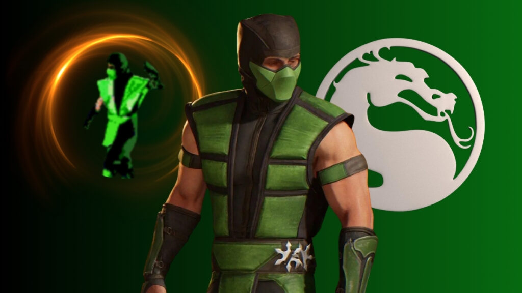 Reptile secret fight in MK1