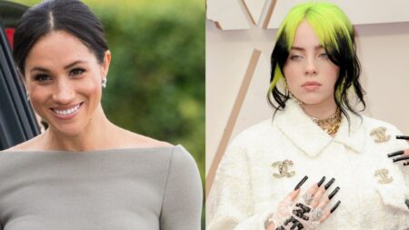 Meghan Markle and Billie Eilish photo merge