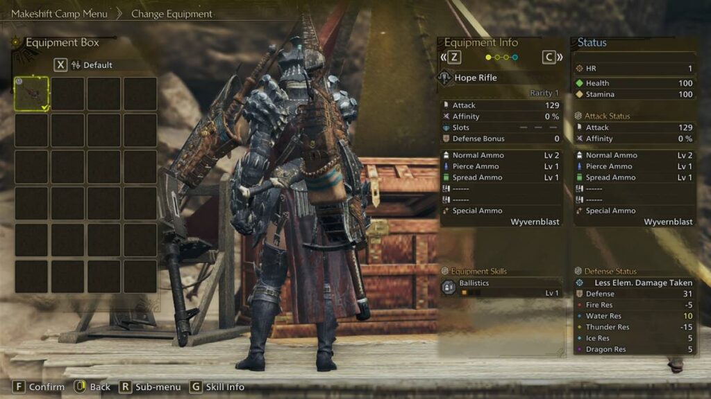 Monster Hunter Wilds Light Bowgun