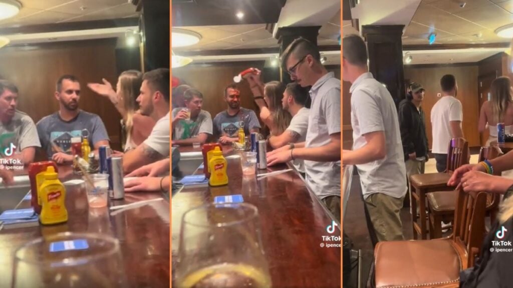 Norwegian Cruise Turns Messy when Woman Drenches Man in Ketchup at Bar, Heinz Comments: ‘Imagine if I Was There’ Norwegian Cruise Turns Messy when Woman Drenches Man in Ketchup at Bar, Heinz Comments 'Imagine if I Was There'