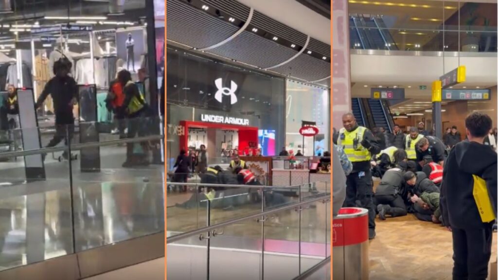 Westfield Stratford Man Fights With a Security Guard and Gets Dogpiled: ‘The Pile of People on Him is Pretty Funny TBH’ Westfield Stratford Man Fights With a Security Guard and Gets Dogpiled 'The Pile of People on Him is Pretty Funny TBH'