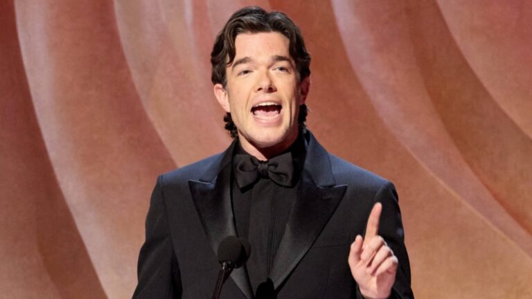 John Mulaney Shares Dark Reminder That Former SNL Hosts ‘Committed Murder’ During Anniversary Celebration John Mulaney at an event.
