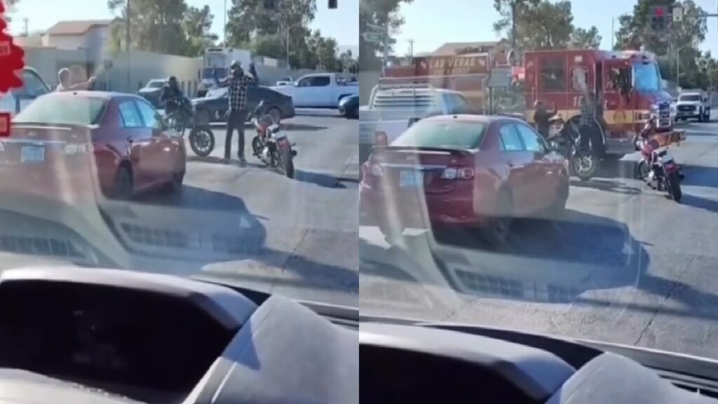Las Vegas Senior Citizen Pulls a Gun on Terrified Bikers: ‘Looked Like a Carjacking Attempt’ senior citizen las vegas
