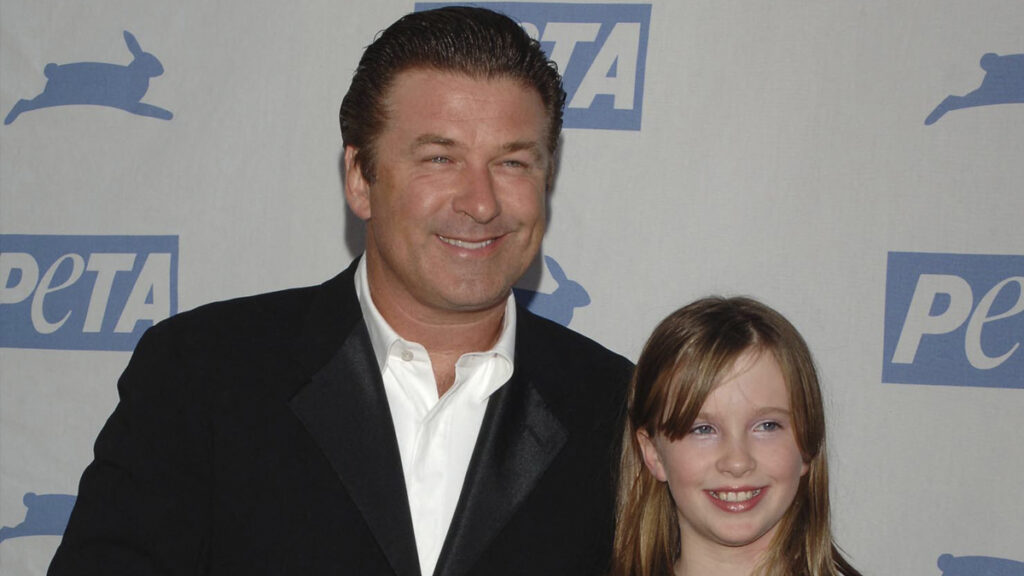 Alec Baldwin with his daughter Ireland Baldwin PETA event 25th anniversary gala