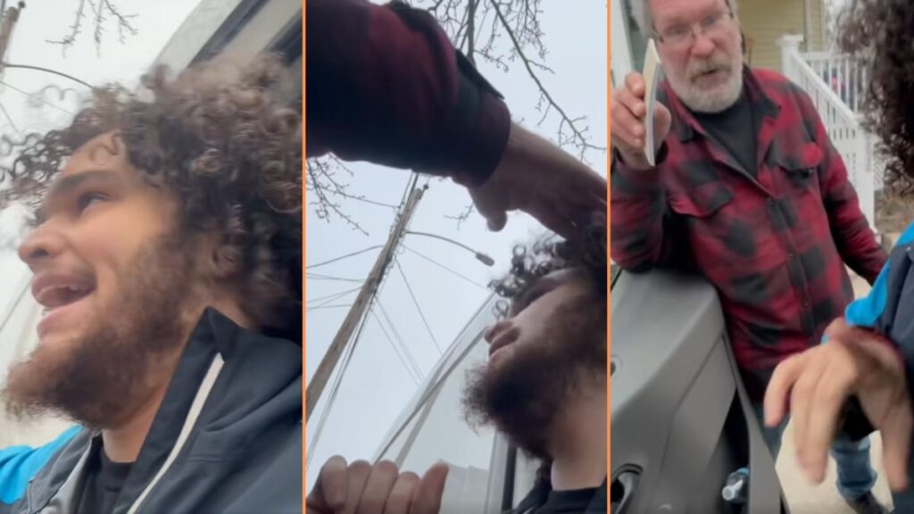 Beverly Delivery Driver Gets Into Confrontation with Boomer Karen: ‘This Isn’t Okay!!’ Beverly Delivery Driver Gets Into Confrontation with Boomer Karen 'This Isn't Okay!!'