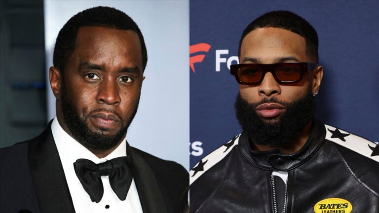 NFL Star Odell Beckham Jr. Slams Rape Allegation After Being Named in Diddy’s Legal Woes: ‘This World Makes Absolutely No Sense’ A photo collage of Diddy and Odell Beckham Jr.