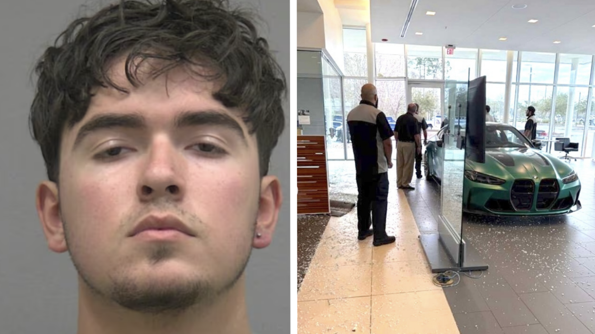 ‘Classic Florida Man’ Crashes Car Into Dealership After Failing To Pass Credit Check for $110K BMW: ‘That Is Not How You Should Do a Trade-In’