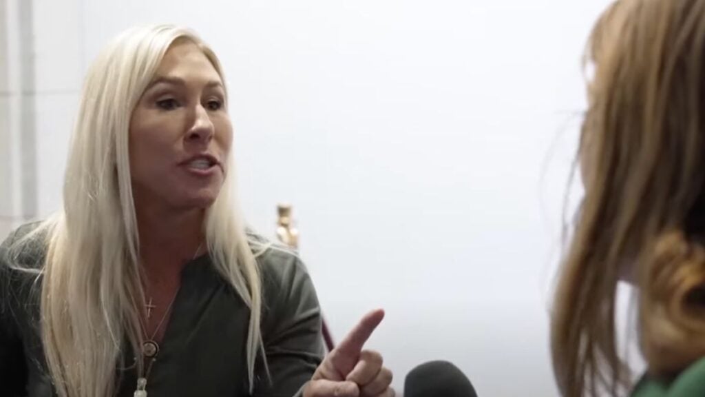 Georgia Rep MTG Snaps at Reporter Over Signalgate Questions, ‘Why Don’t You Go Back to Your Country?’: ‘An immediate Removal’ Georgia Rep MTG Snaps at Reporter Over Signalgate Questions, 'Why Don't You Go Back to Your Country?': 'An immediate Removal'