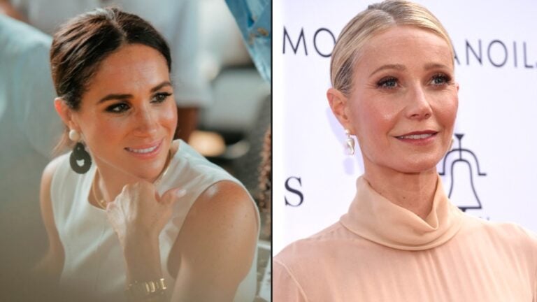 Meghan Markle Recruits Montecito Neighbor Gwyneth Paltrow to Get One More Scandal Off Her Neck Amid Feuding Rumors: ‘Trolling the Media Back’ Lifestyle queens Meghan Markle and Gwyneth Paltrow photo merge.