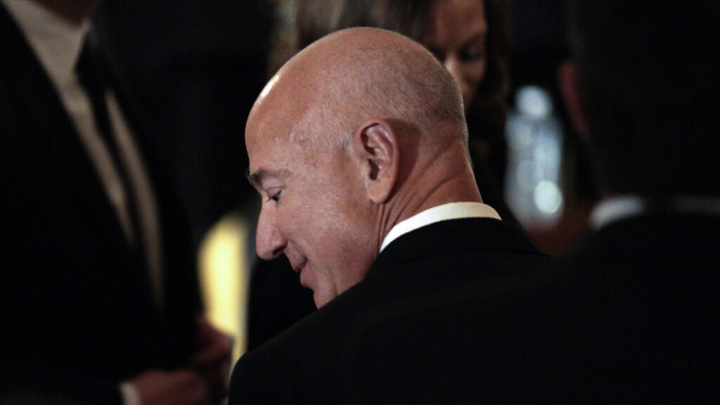 Ruth Marcus Sounds Warning on Freedom of Columnists After She Resigns Over Killed Jeff Bezos Story: ‘It Breaks My Heart’ Jeff Bezos present as President Biden and first lady Dr. Jill Biden welcome PM Kishida Fumio and Mrs. Kishida Yuko of Japan