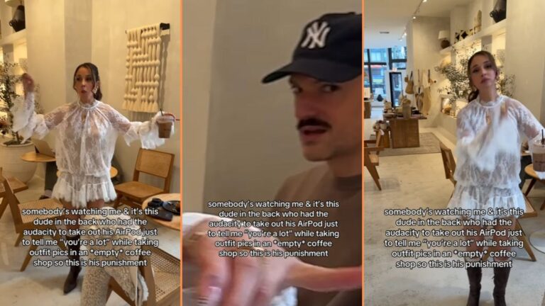 Los Angeles Influencer Doubles Down on Main Character Behavior in Coffee Shop 'Another Cringefluencer'