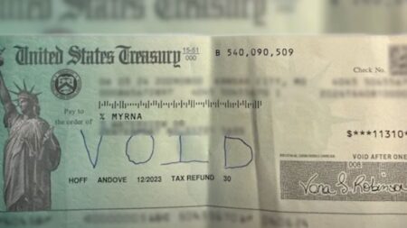 IRS Typo Error Blocks $11K Tax Refund for New Yorker’s Mom Who Suffered Dementia: ‘I Couldn’t Believe It’ IRS Typo Error Blocks $11K Tax Refund for New Yorker's Mom Who Suffered Dementia: 'I Couldn't Believe It'